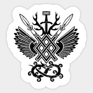 Gungnir - Spear of Odin Sticker